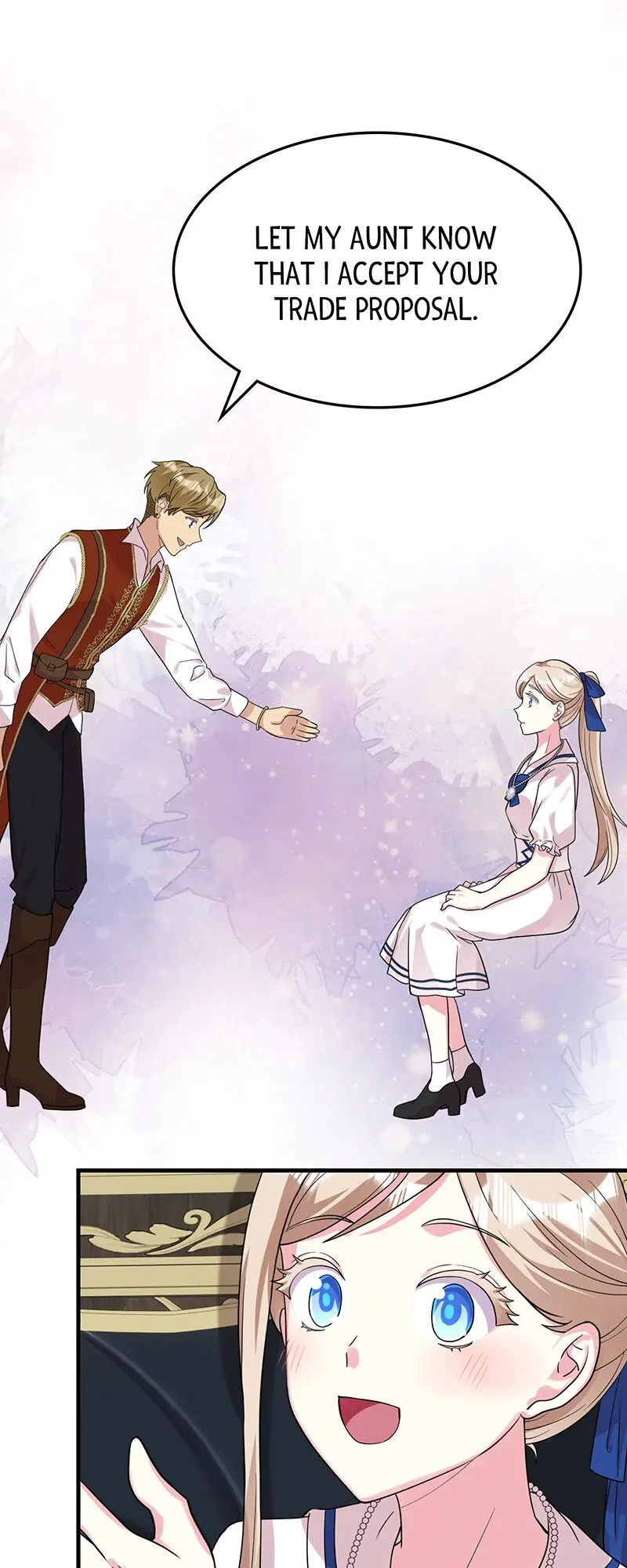 Even though I become a side character, I'm being adored by an overprotective duke Chapter 46 Page 47