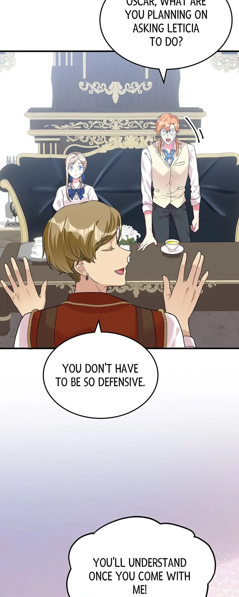Even though I become a side character, I'm being adored by an overprotective duke Chapter 46 Page 50