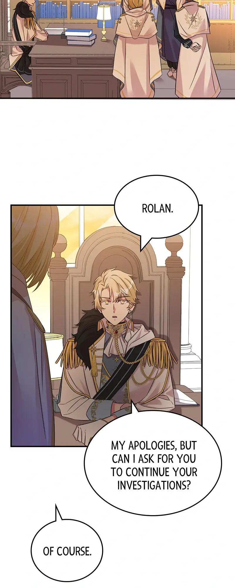 Even though I become a side character, I'm being adored by an overprotective duke Chapter 49 Page 4