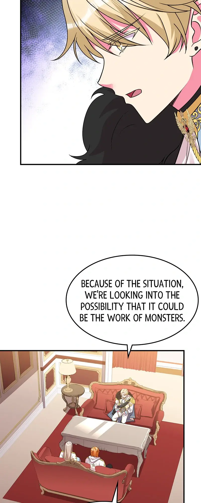 Even though I become a side character, I'm being adored by an overprotective duke Chapter 49 Page 21