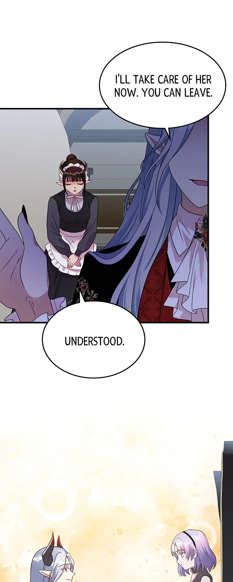 Even though I become a side character, I'm being adored by an overprotective duke Chapter 49 Page 32