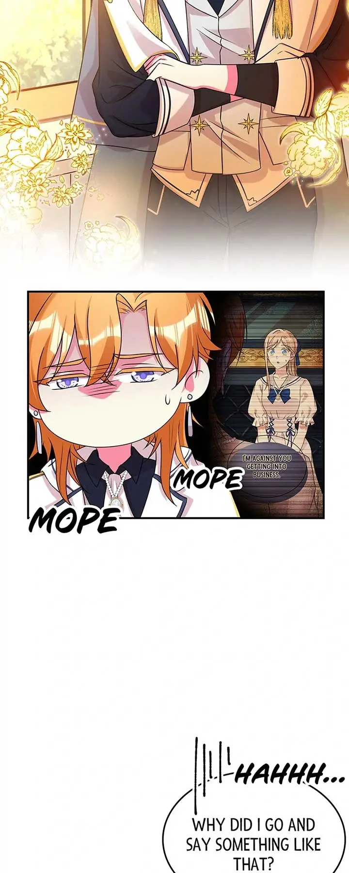 Even though I become a side character, I'm being adored by an overprotective duke Chapter 50 Page 49