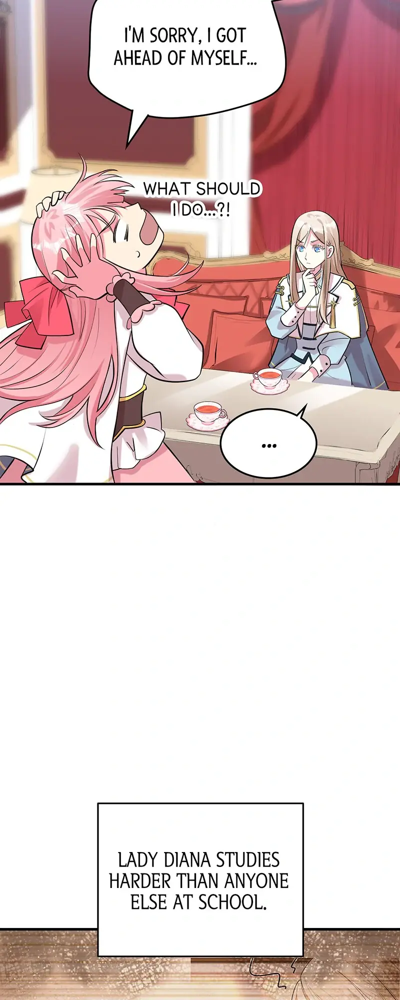 Even though I become a side character, I'm being adored by an overprotective duke Chapter 52 Page 54