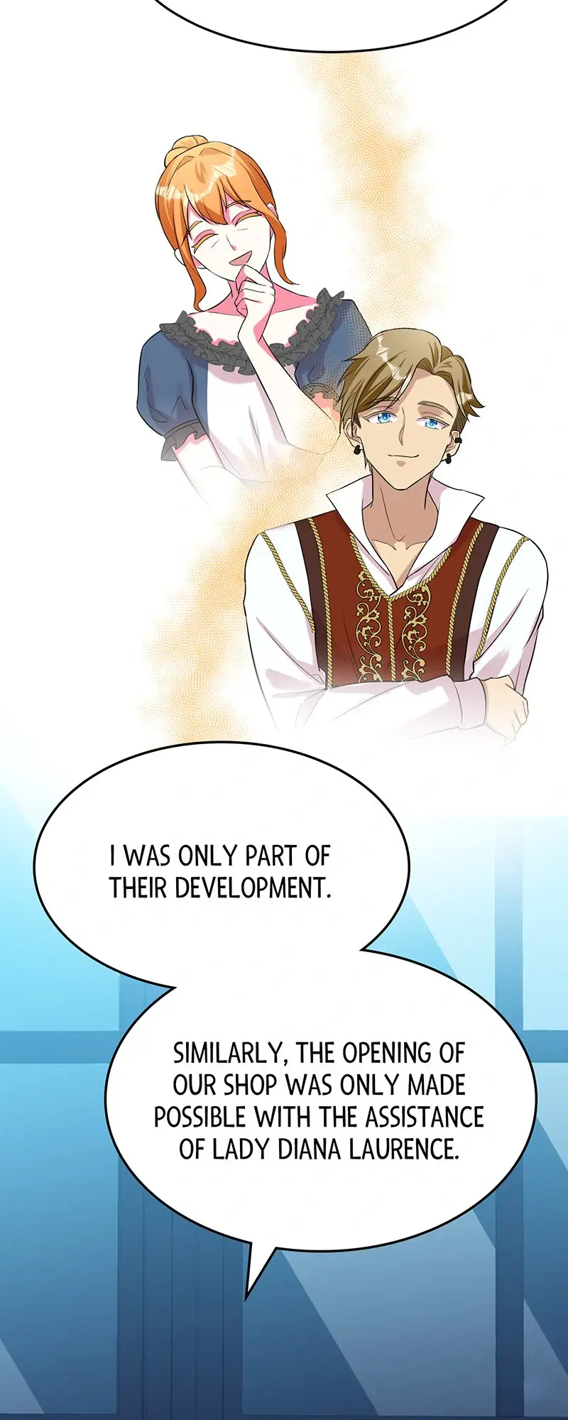 Even though I become a side character, I'm being adored by an overprotective duke Chapter 54 Page 23