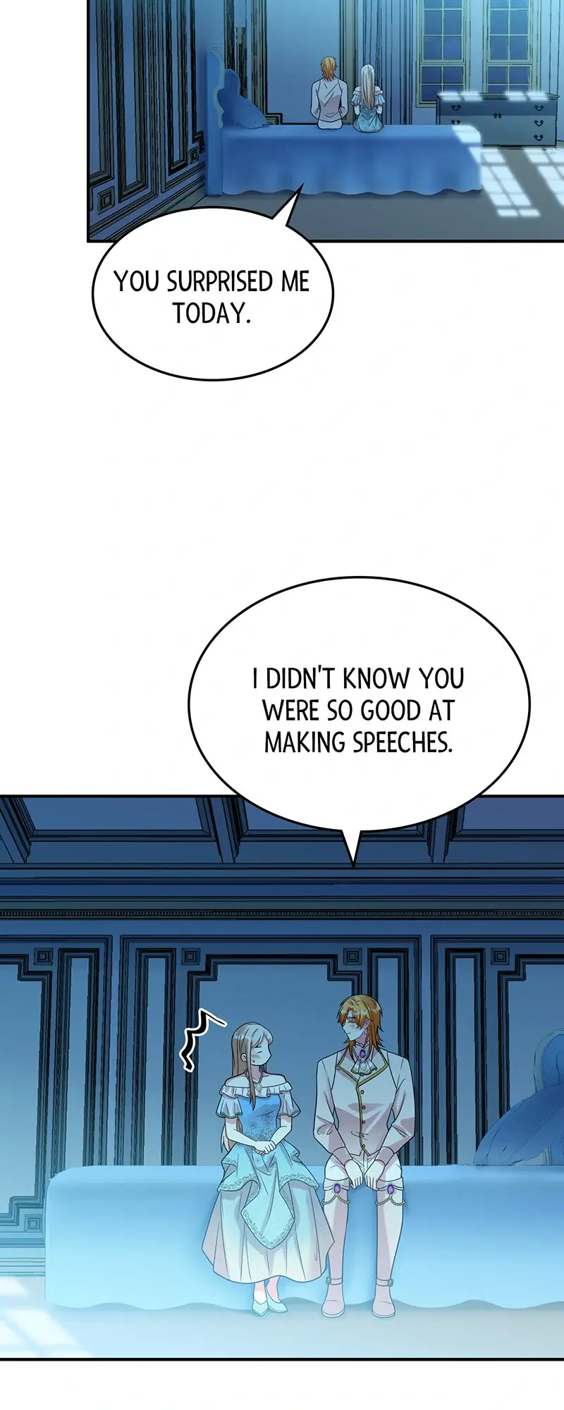 Even though I become a side character, I'm being adored by an overprotective duke Chapter 54 Page 56