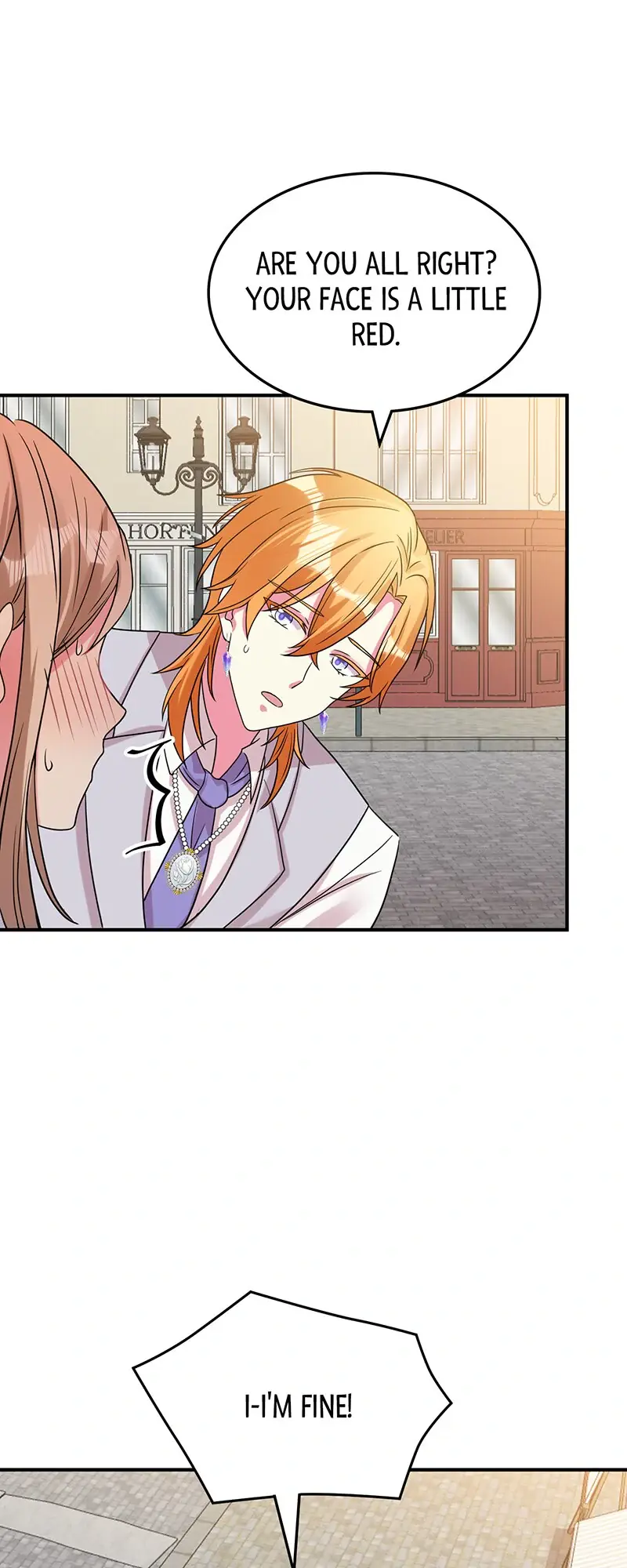 Even though I become a side character, I'm being adored by an overprotective duke Chapter 55 Page 34