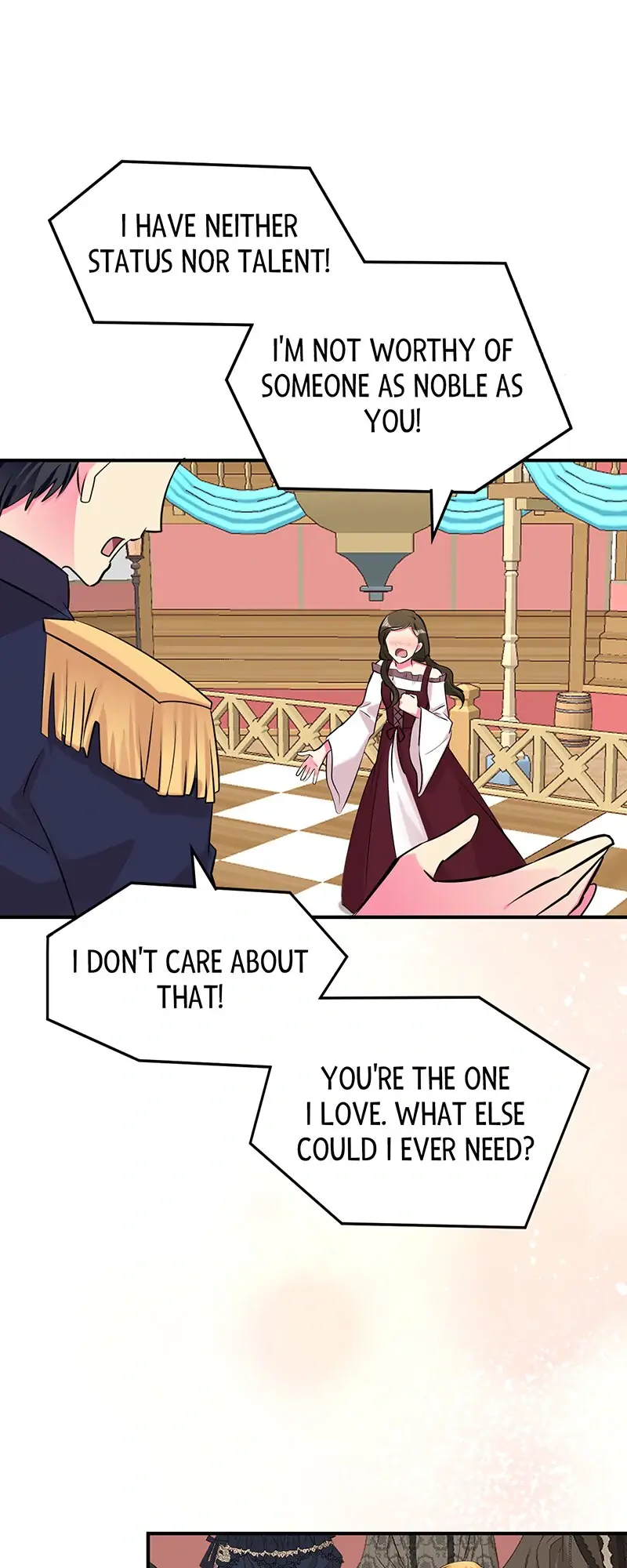 Even though I become a side character, I'm being adored by an overprotective duke Chapter 56 Page 32