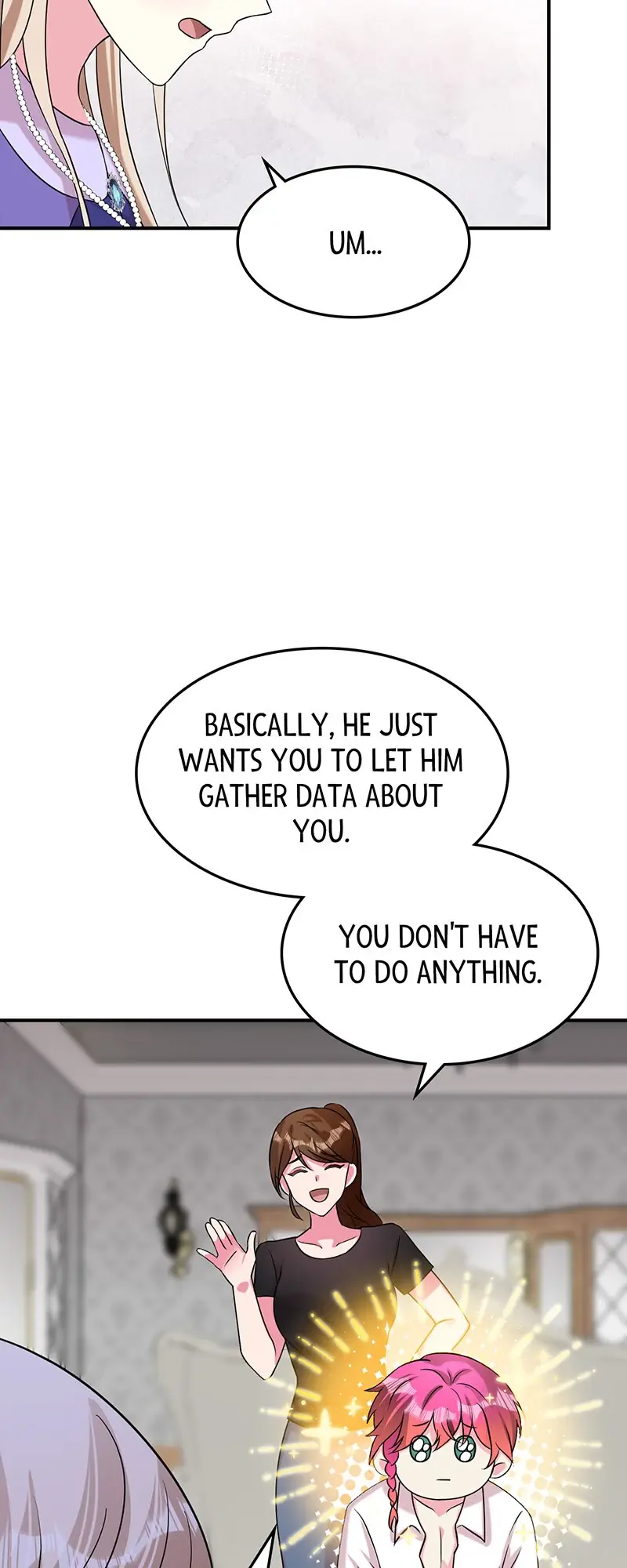 Even though I become a side character, I'm being adored by an overprotective duke Chapter 56 Page 57