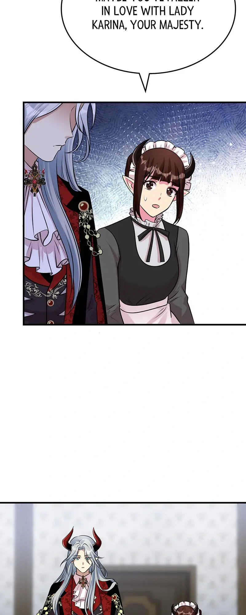 Even though I become a side character, I'm being adored by an overprotective duke Chapter 59 Page 53