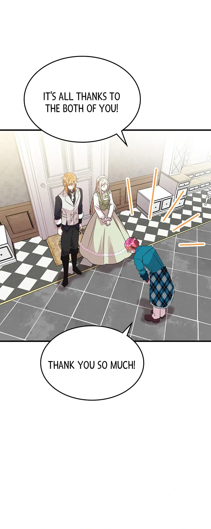 Even though I become a side character, I'm being adored by an overprotective duke Chapter 61 Page 39