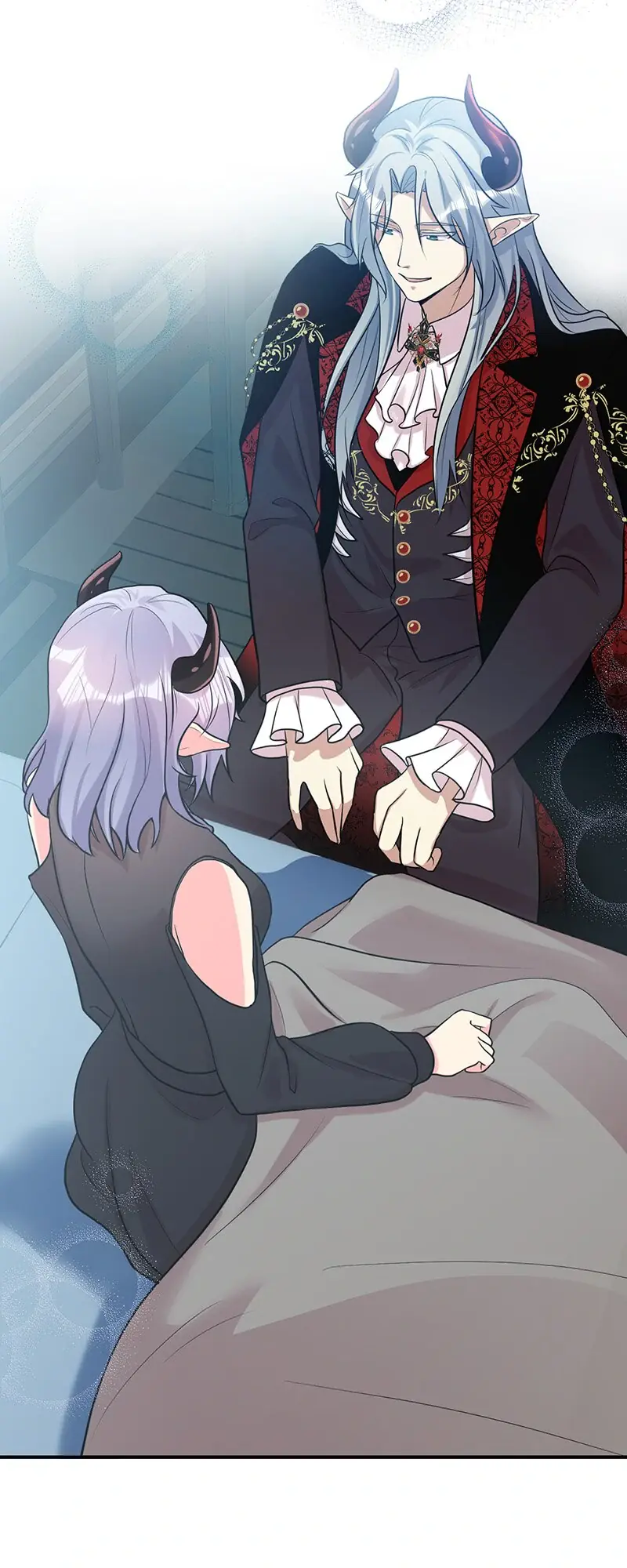 Even though I become a side character, I'm being adored by an overprotective duke Chapter 62 Page 9