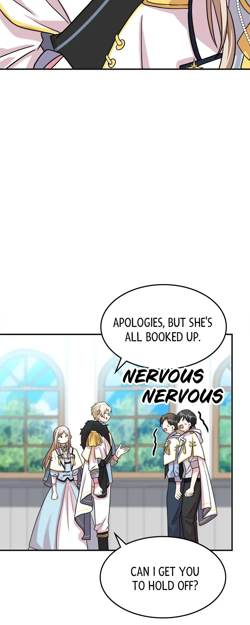 Even though I become a side character, I'm being adored by an overprotective duke Chapter 65 Page 34