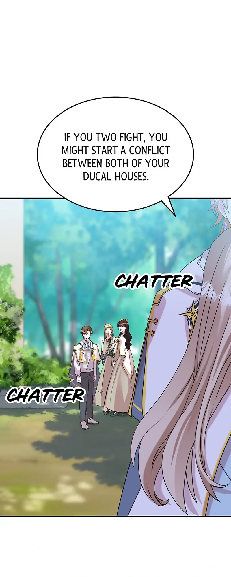 Even though I become a side character, I'm being adored by an overprotective duke Chapter 66 Page 46