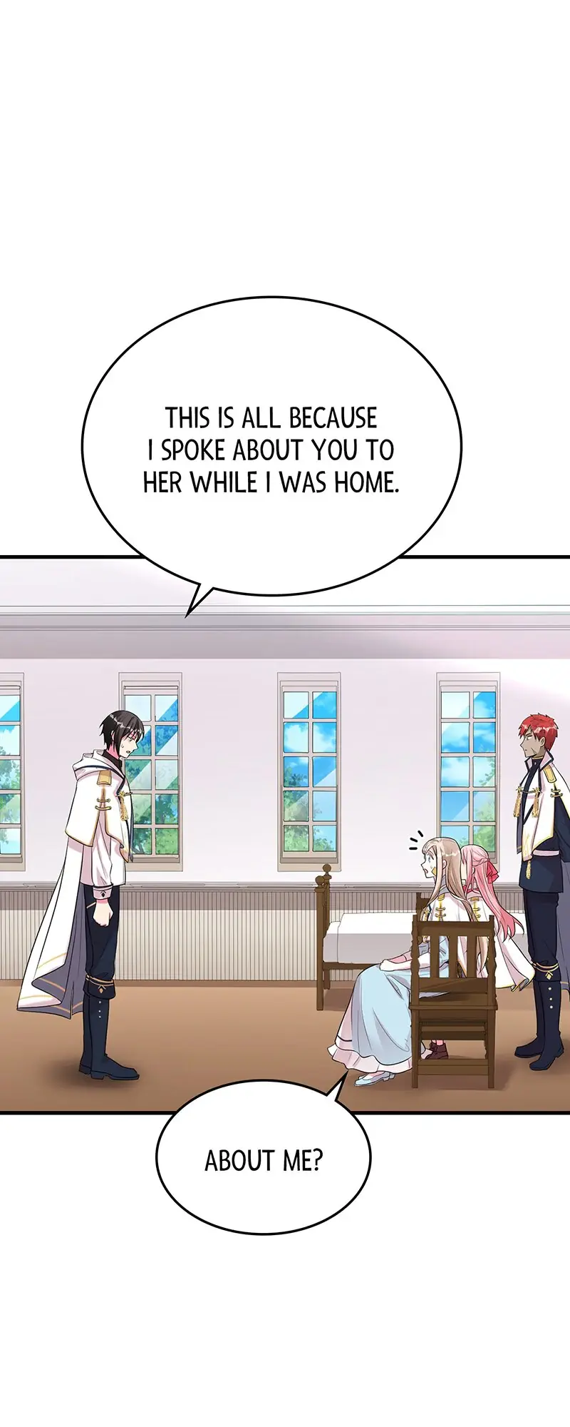 Even though I become a side character, I'm being adored by an overprotective duke Chapter 67 Page 24