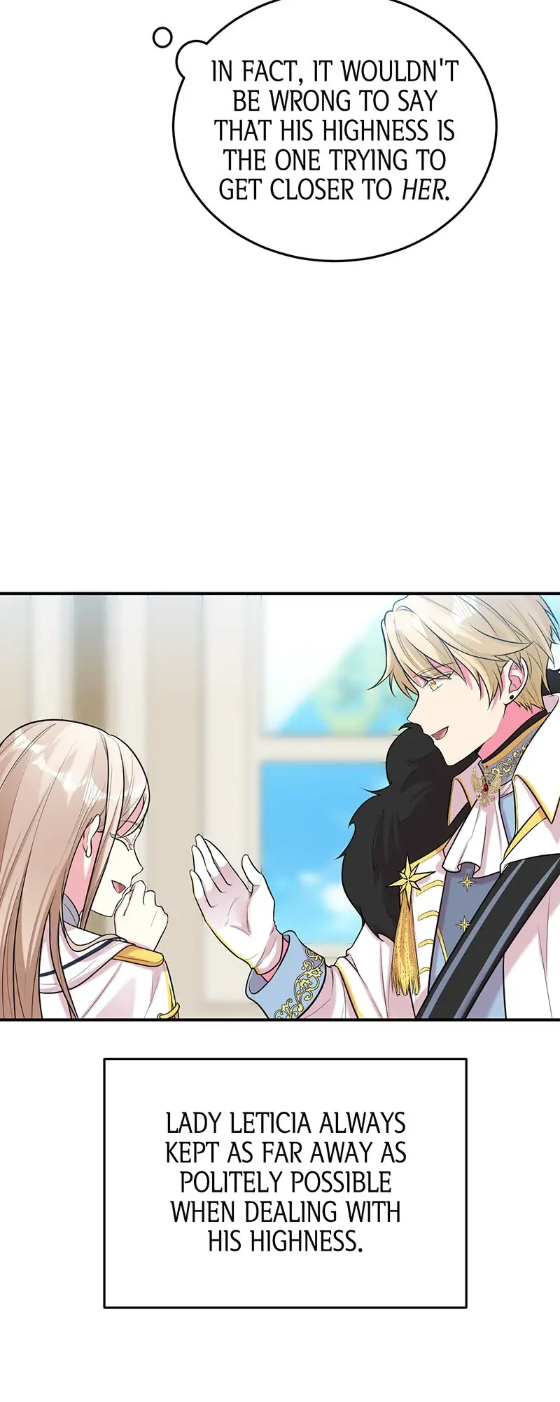 Even though I become a side character, I'm being adored by an overprotective duke Chapter 68 Page 28