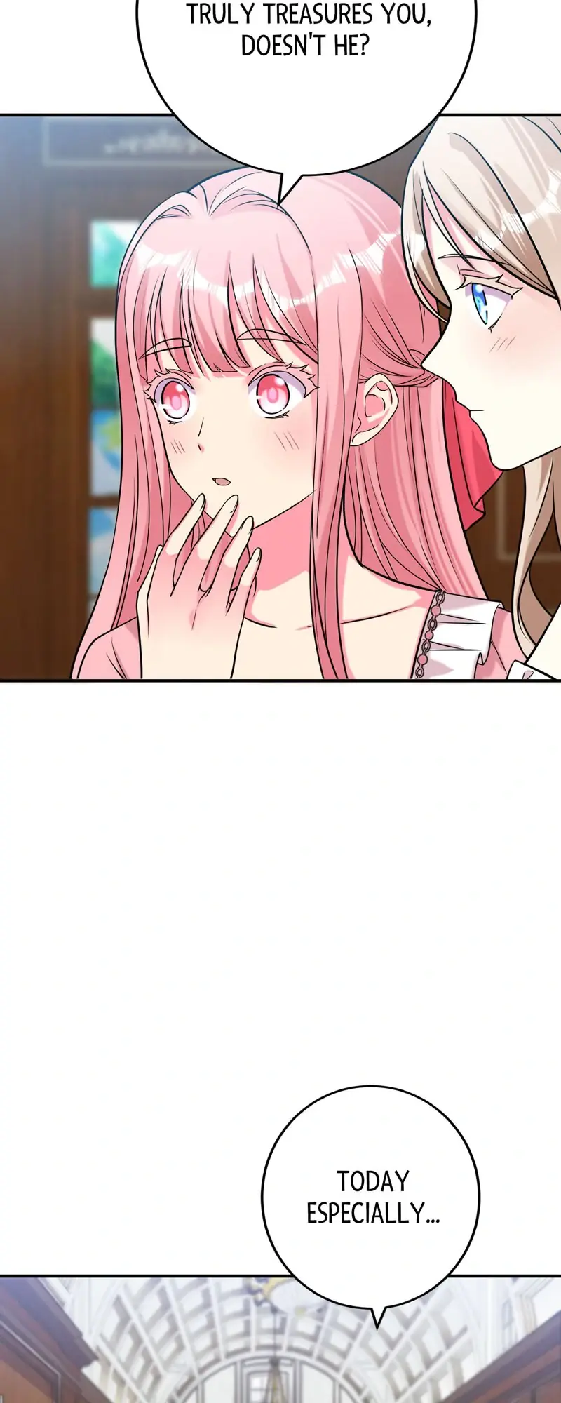 Even though I become a side character, I'm being adored by an overprotective duke Chapter 69 Page 17