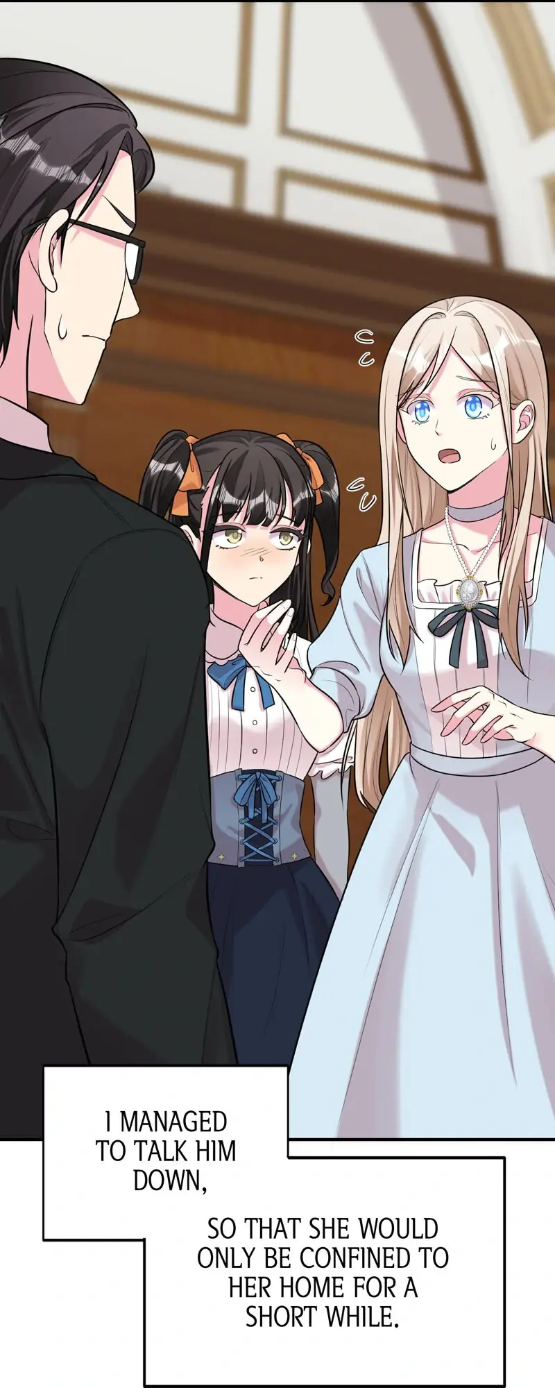 Even though I become a side character, I'm being adored by an overprotective duke Chapter 69 Page 47