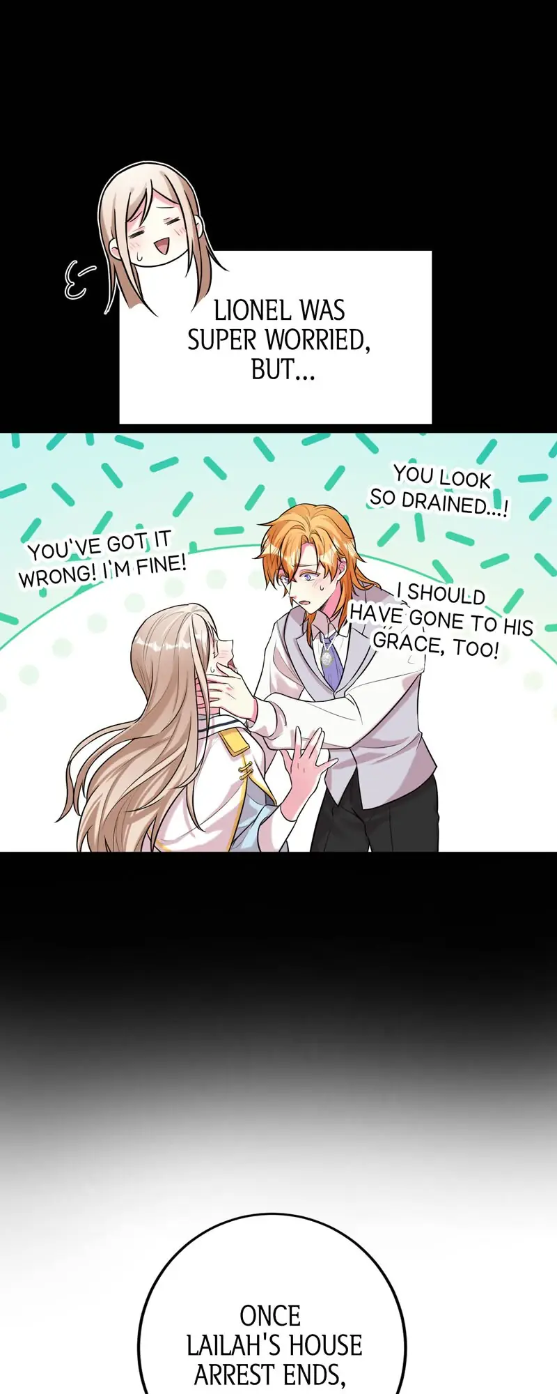 Even though I become a side character, I'm being adored by an overprotective duke Chapter 69 Page 49