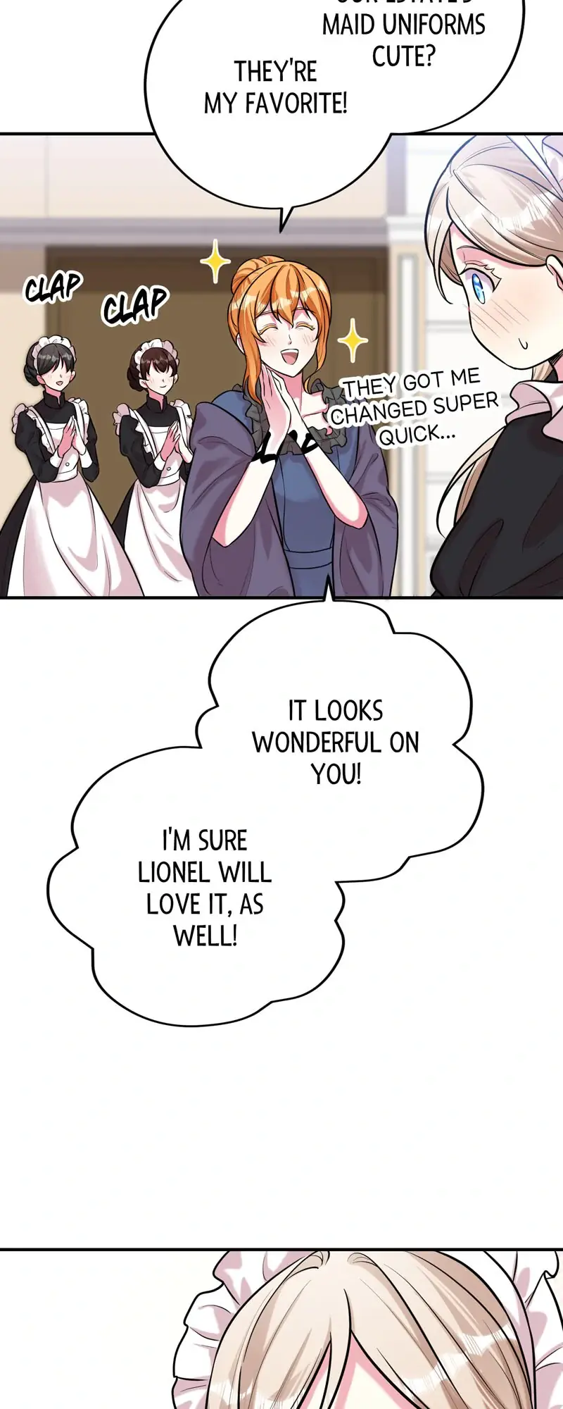 Even though I become a side character, I'm being adored by an overprotective duke Chapter 70 Page 46