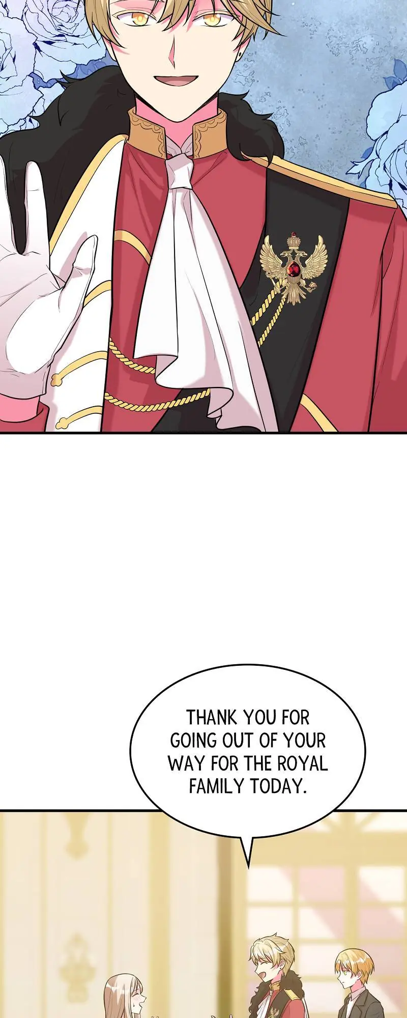 Even though I become a side character, I'm being adored by an overprotective duke Chapter 71 Page 49