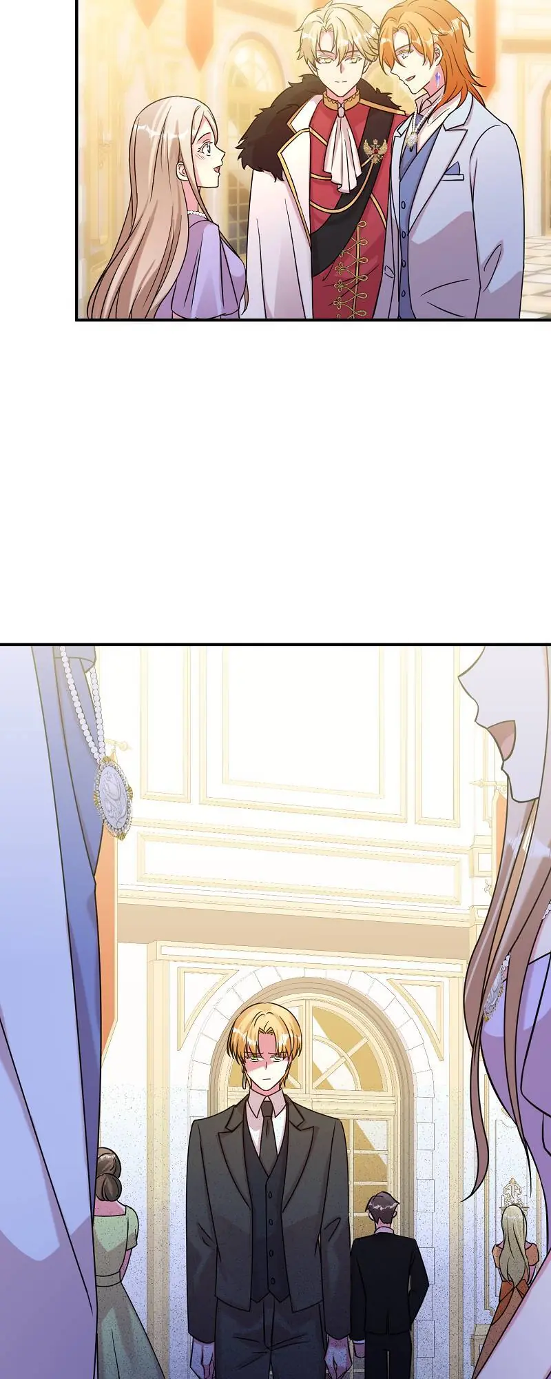 Even though I become a side character, I'm being adored by an overprotective duke Chapter 71 Page 67