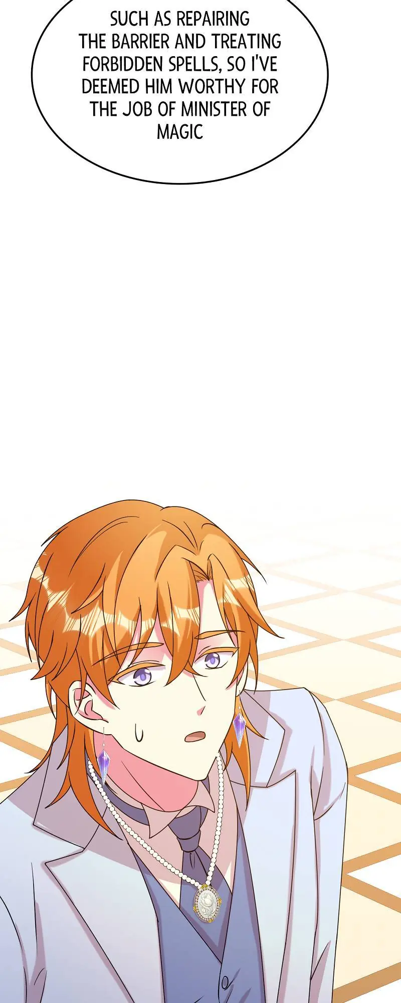 Even though I become a side character, I'm being adored by an overprotective duke Chapter 71 Page 75