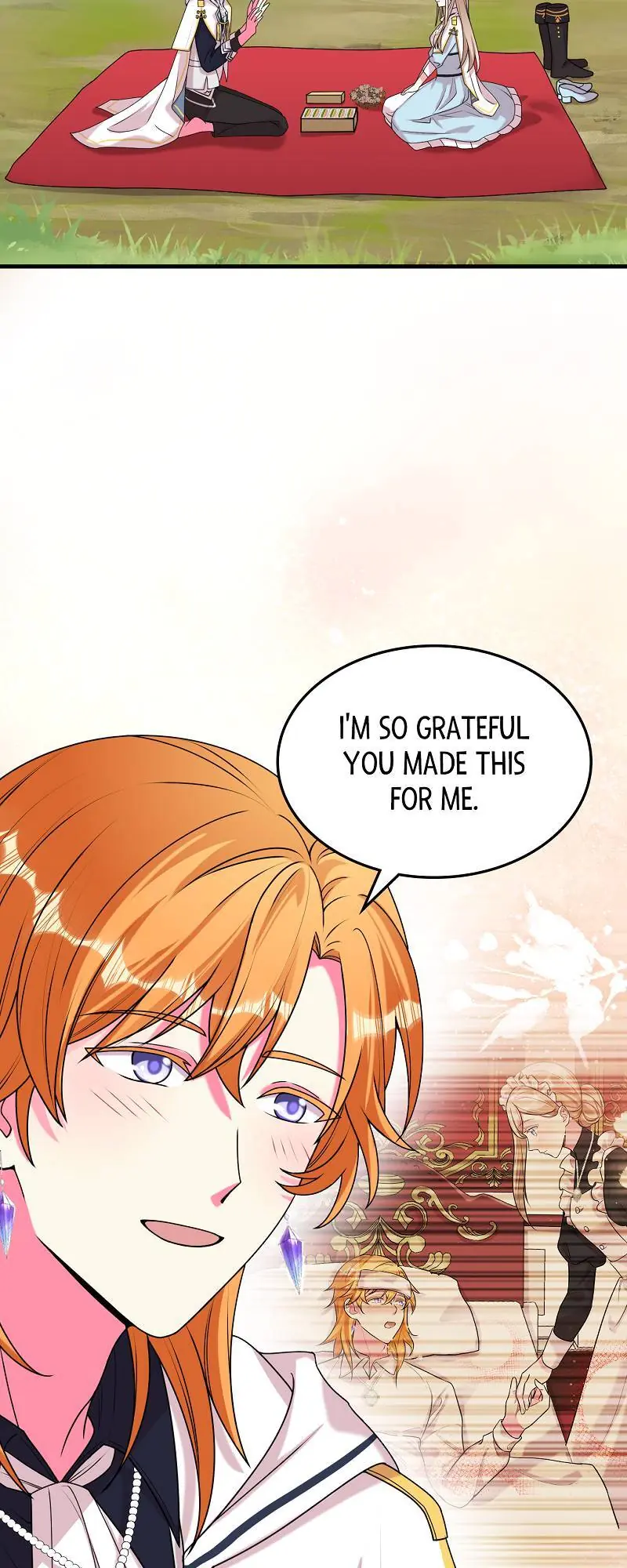 Even though I become a side character, I'm being adored by an overprotective duke Chapter 72 Page 6