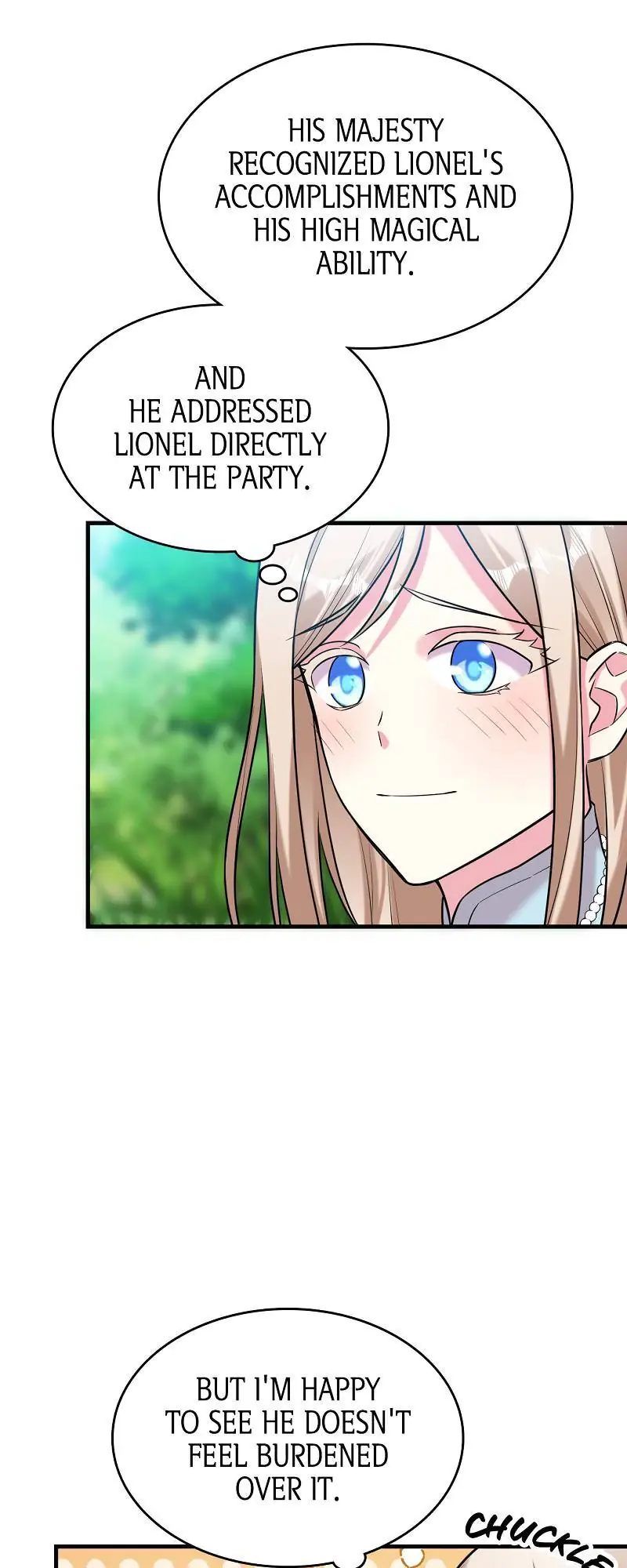 Even though I become a side character, I'm being adored by an overprotective duke Chapter 72 Page 13