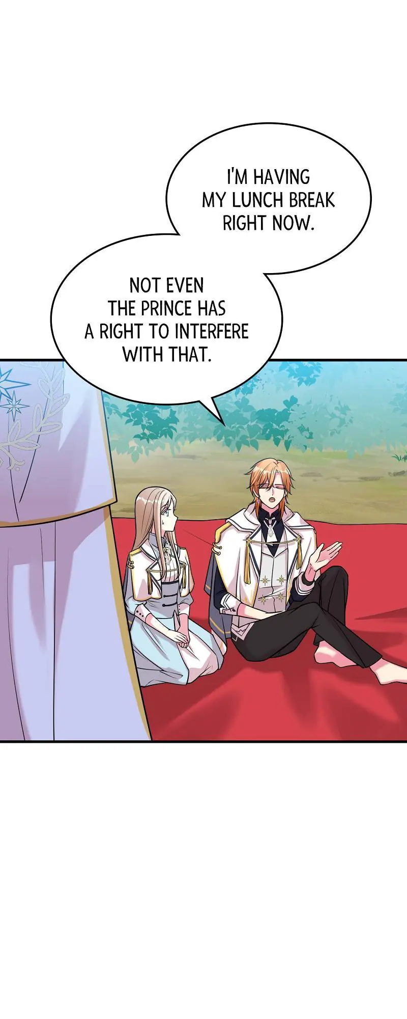 Even though I become a side character, I'm being adored by an overprotective duke Chapter 72 Page 31