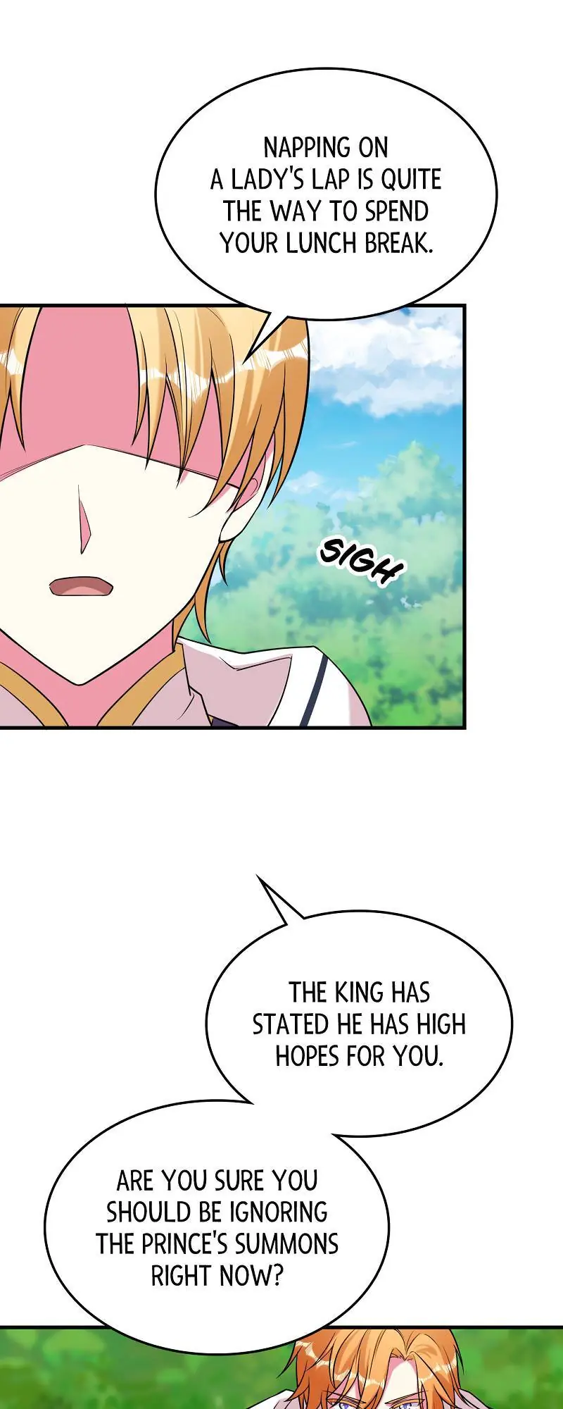 Even though I become a side character, I'm being adored by an overprotective duke Chapter 72 Page 32
