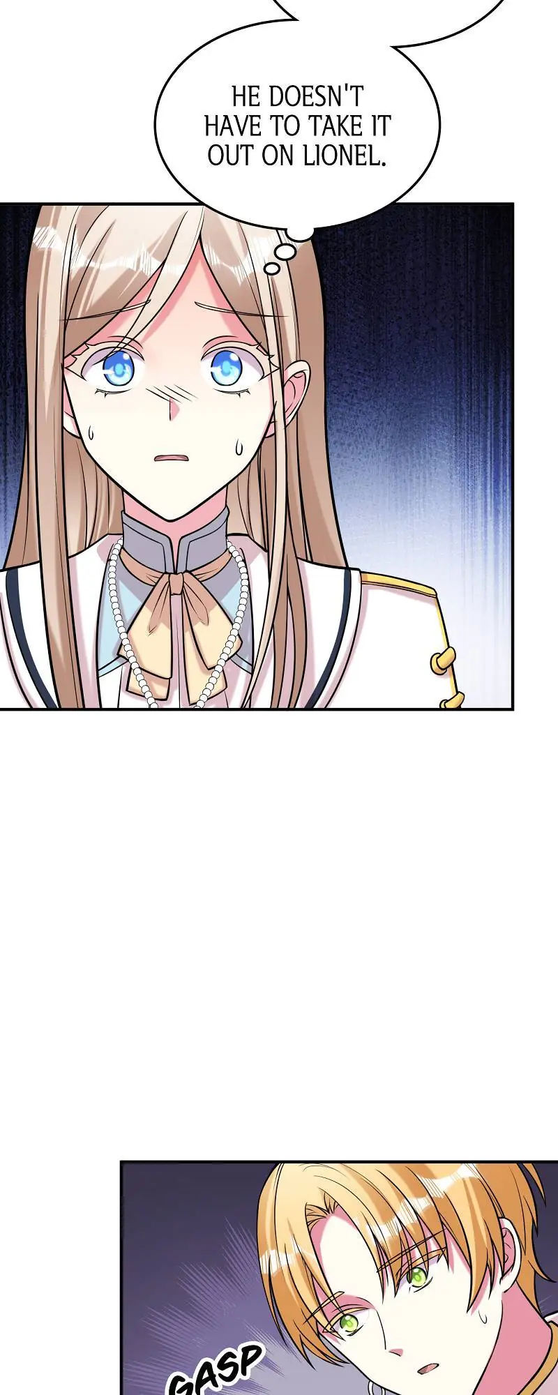 Even though I become a side character, I'm being adored by an overprotective duke Chapter 72 Page 43