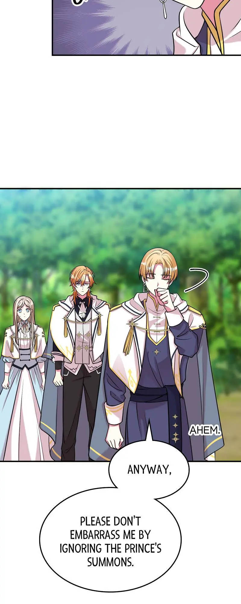 Even though I become a side character, I'm being adored by an overprotective duke Chapter 72 Page 44
