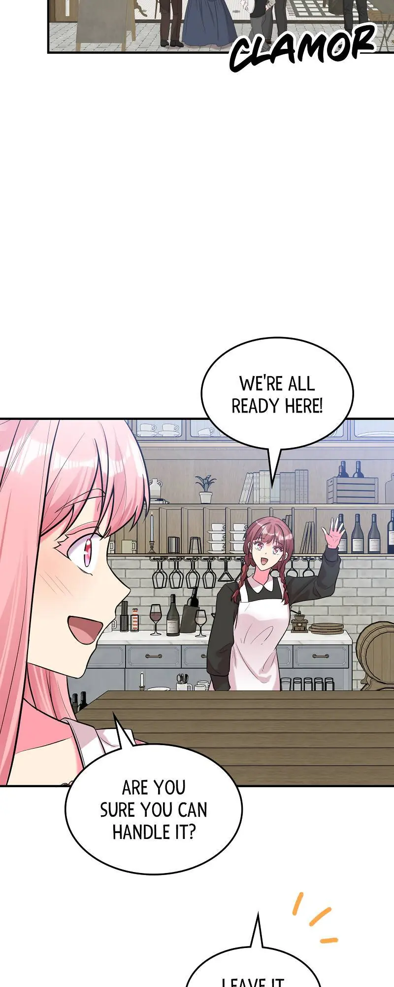 Even though I become a side character, I'm being adored by an overprotective duke Chapter 73 Page 4
