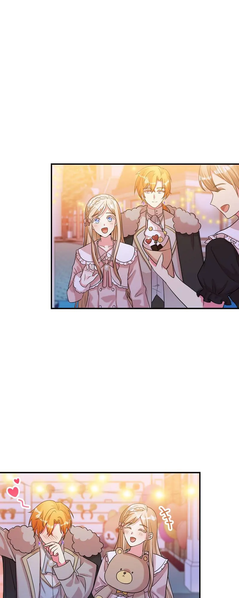 Even though I become a side character, I'm being adored by an overprotective duke Chapter 75 Page 25