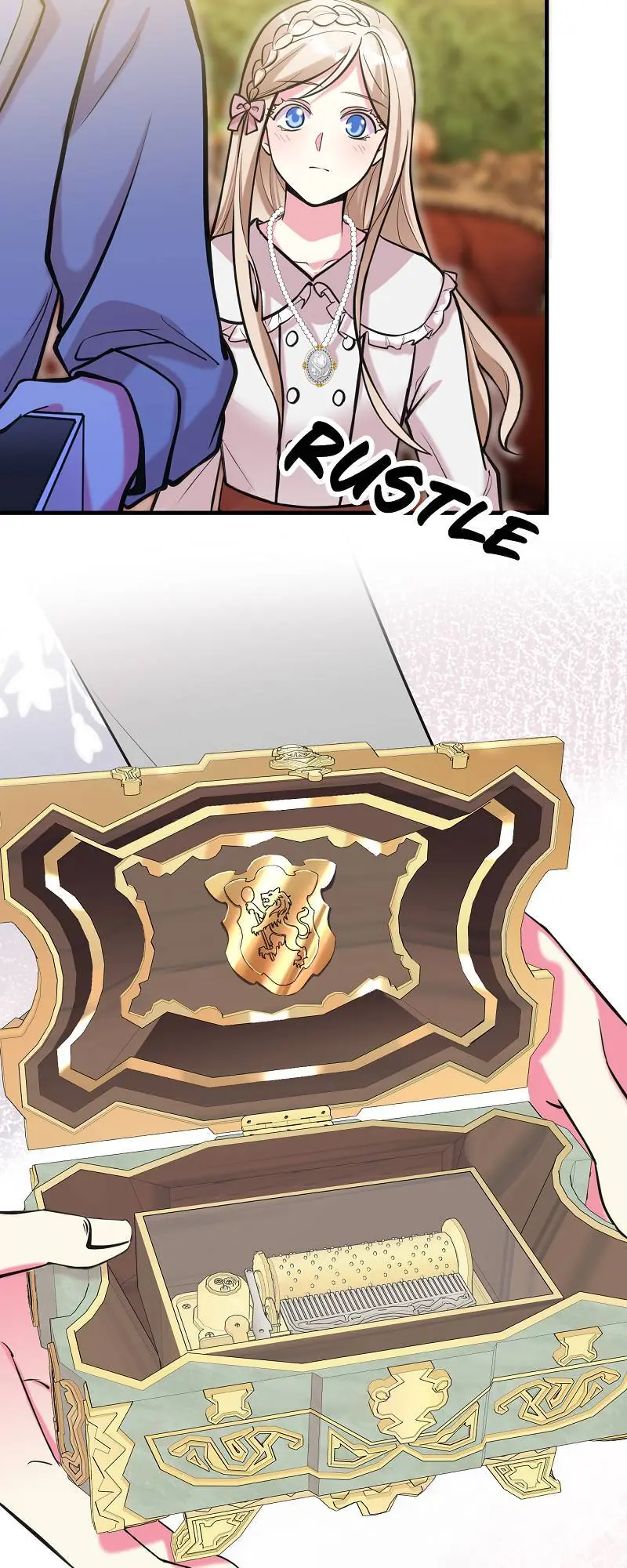 Even though I become a side character, I'm being adored by an overprotective duke Chapter 75 Page 44