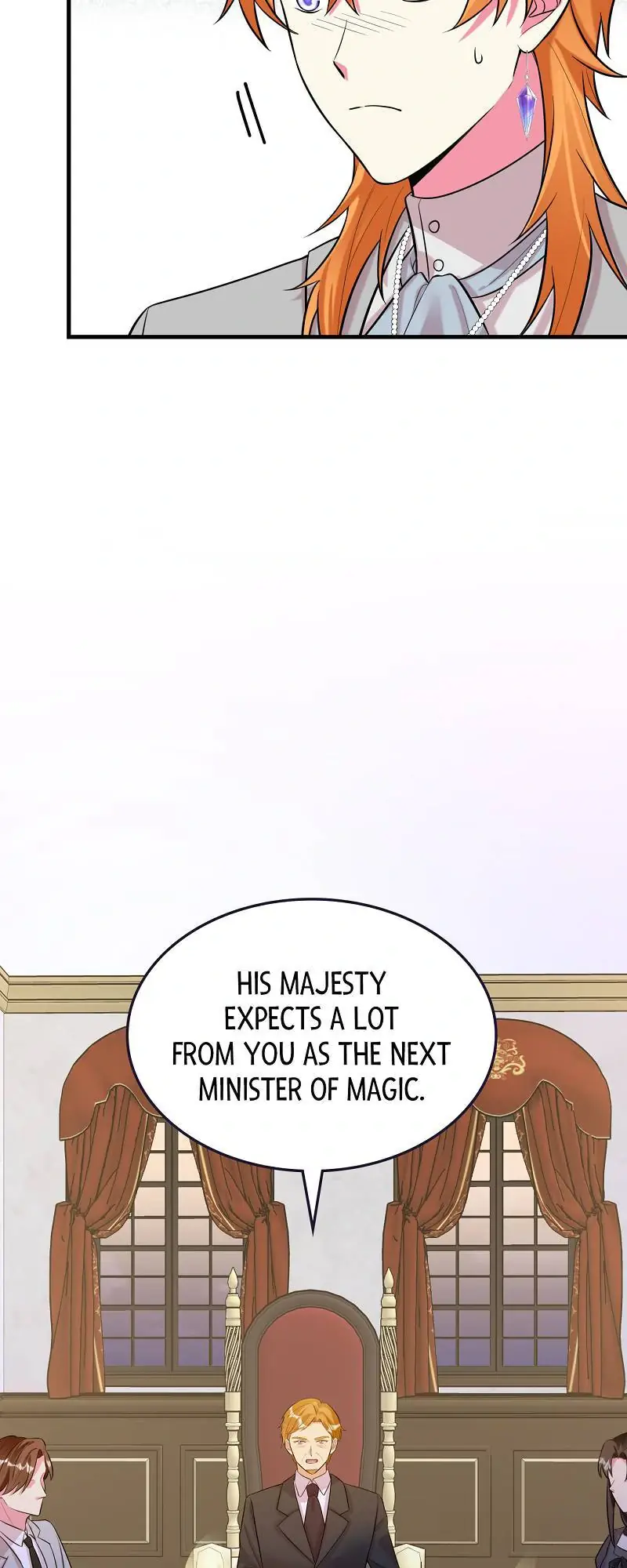 Even though I become a side character, I'm being adored by an overprotective duke Chapter 76 Page 21
