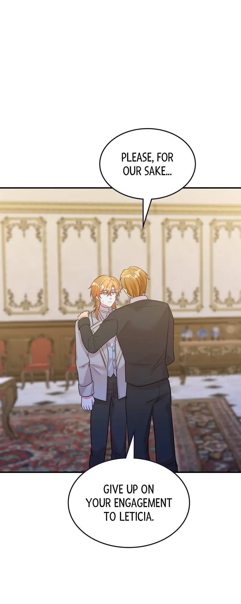 Even though I become a side character, I'm being adored by an overprotective duke Chapter 76 Page 47