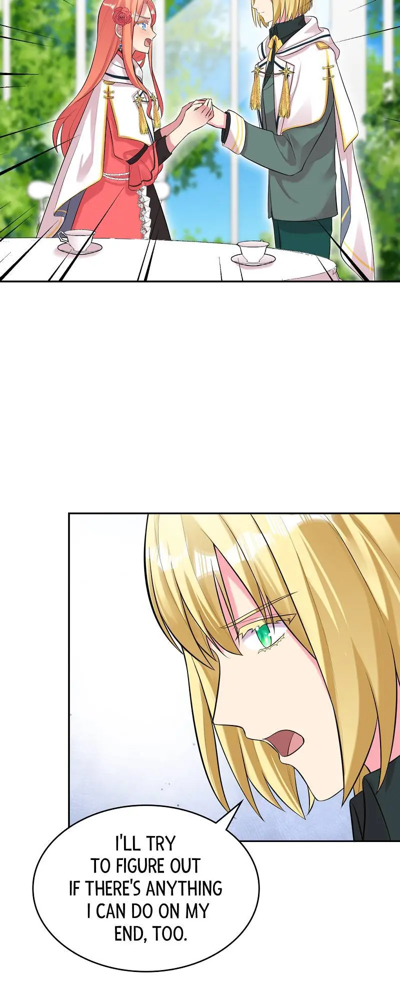 Even though I become a side character, I'm being adored by an overprotective duke Chapter 78 Page 35
