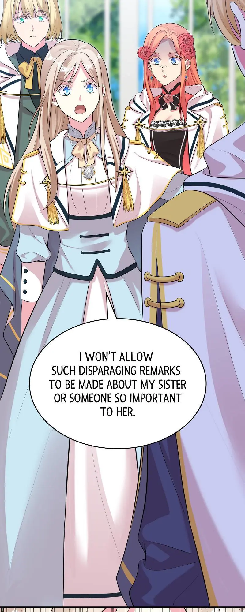 Even though I become a side character, I'm being adored by an overprotective duke Chapter 78 Page 48