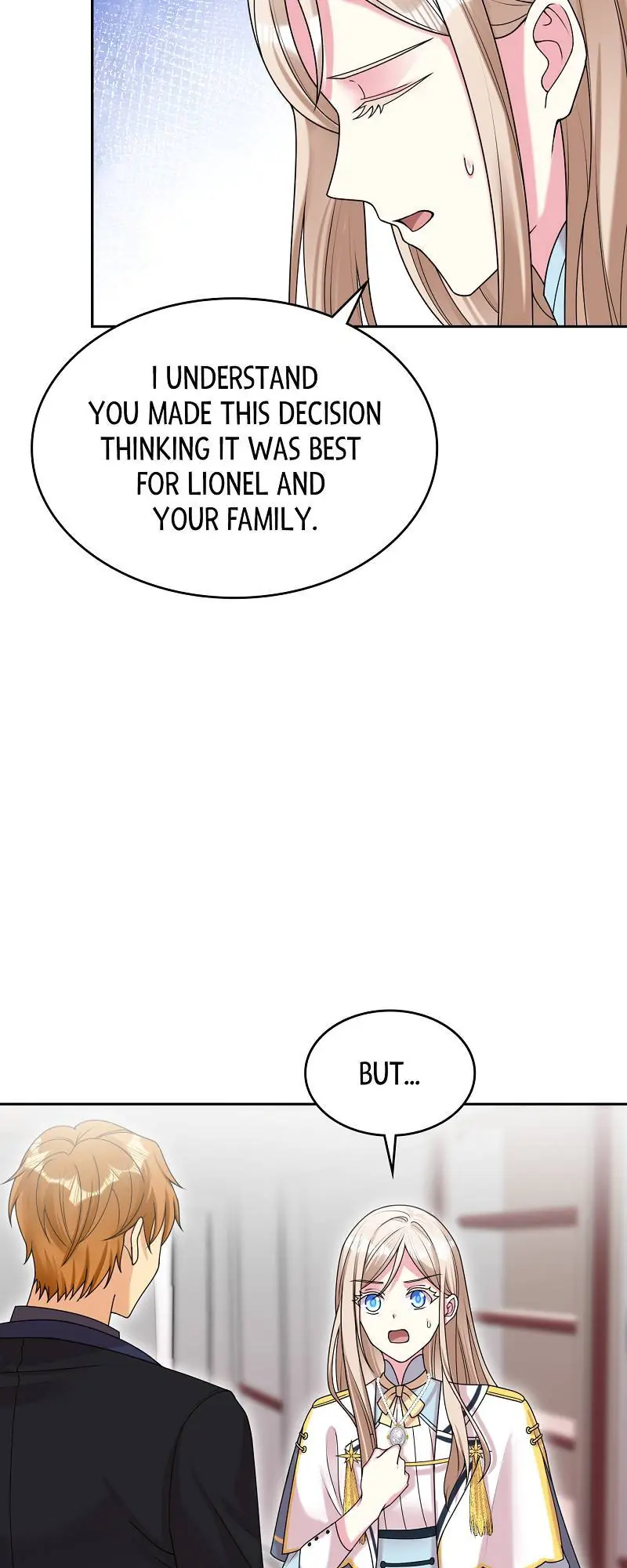 Even though I become a side character, I'm being adored by an overprotective duke Chapter 79 Page 19