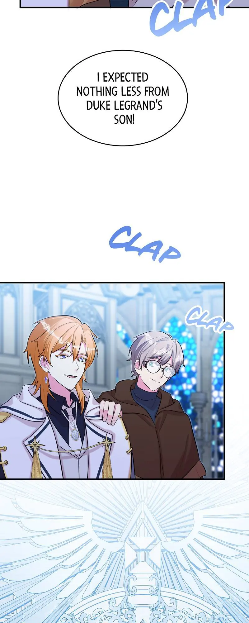 Even though I become a side character, I'm being adored by an overprotective duke Chapter 79 Page 45