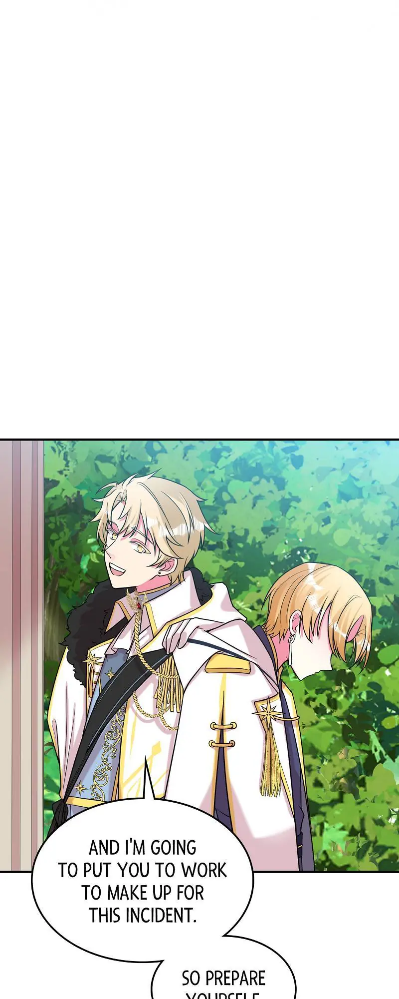 Even though I become a side character, I'm being adored by an overprotective duke Chapter 80 Page 46