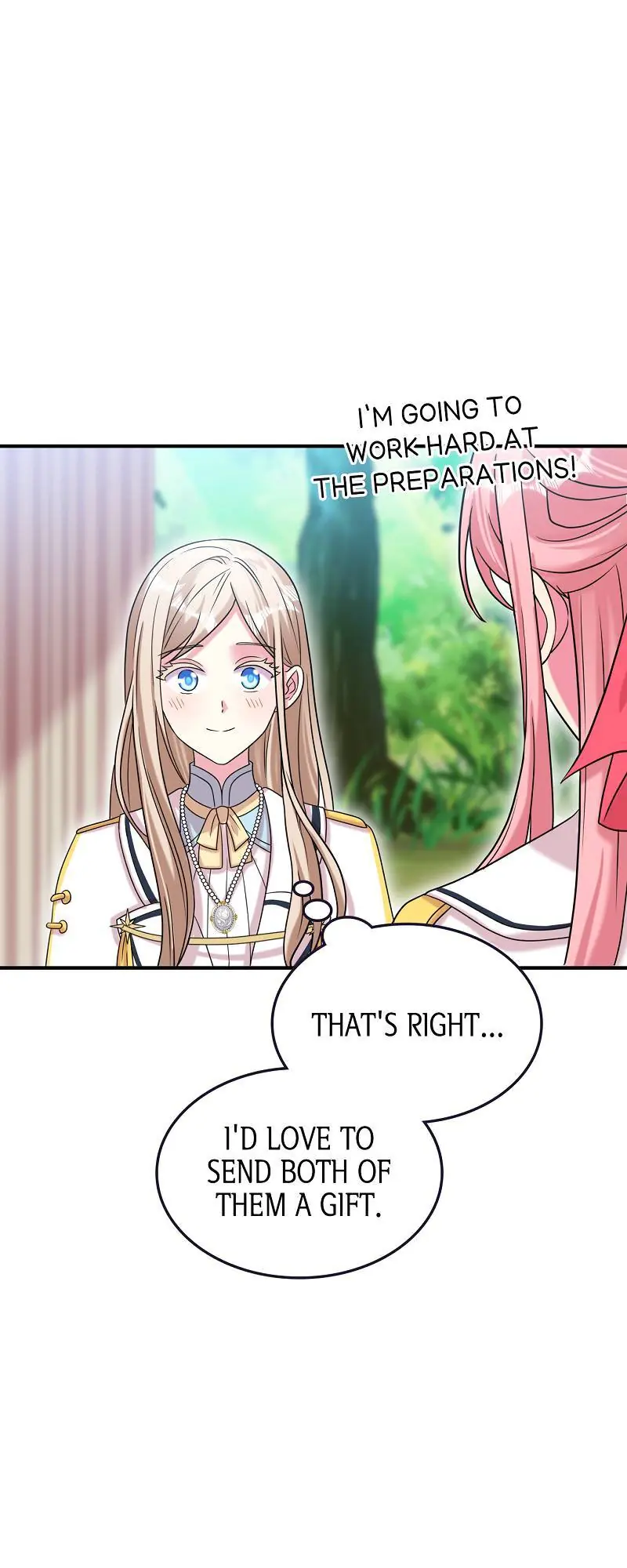 Even though I become a side character, I'm being adored by an overprotective duke Chapter 80 Page 67