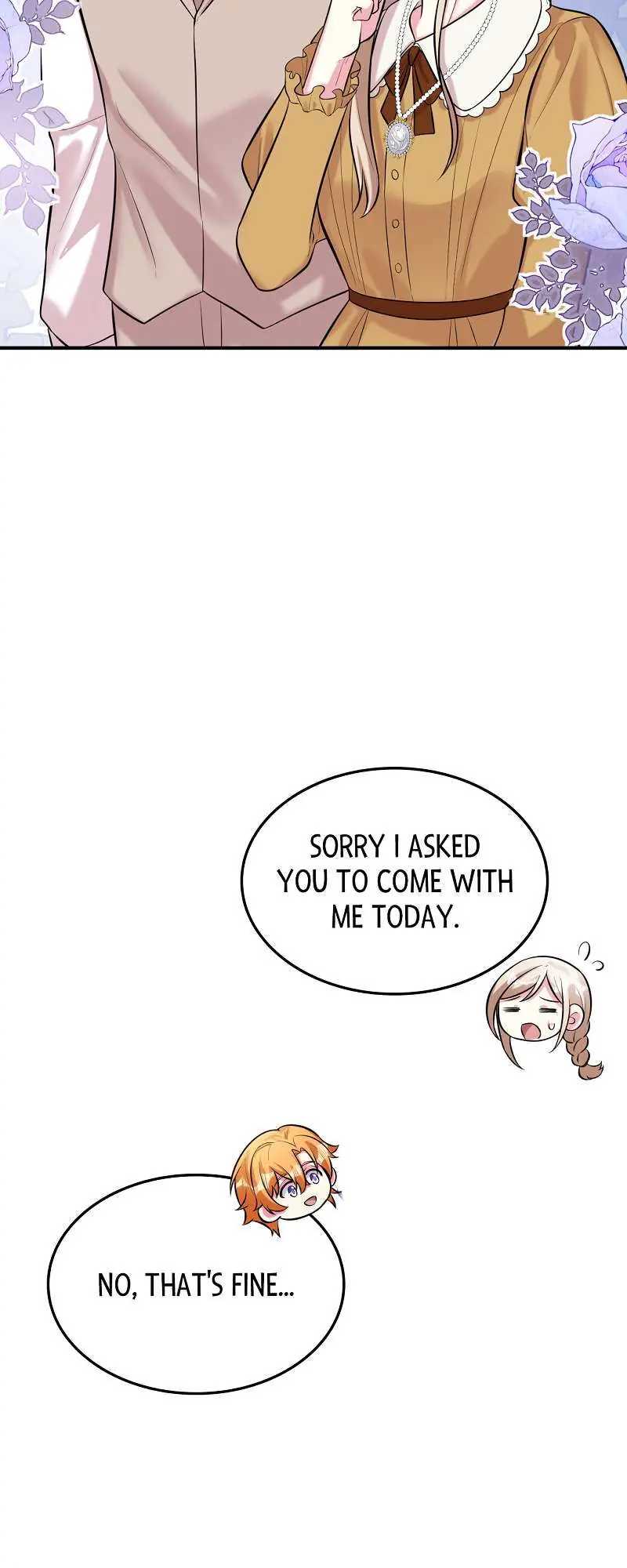 Even though I become a side character, I'm being adored by an overprotective duke Chapter 81 Page 4