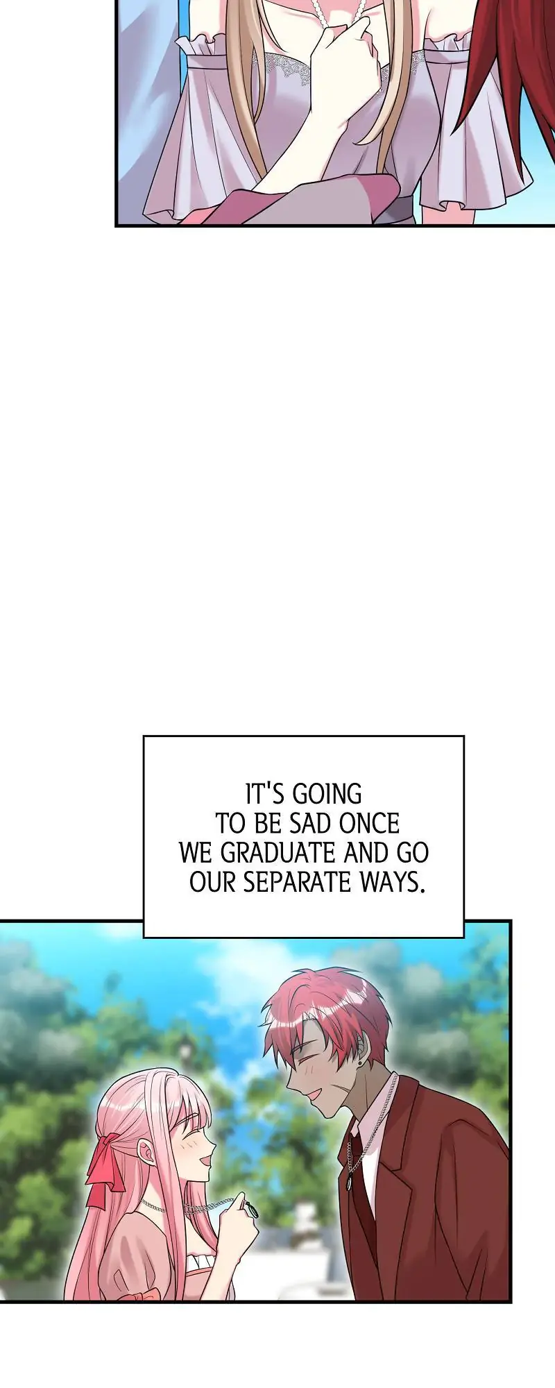 Even though I become a side character, I'm being adored by an overprotective duke Chapter 82 Page 24