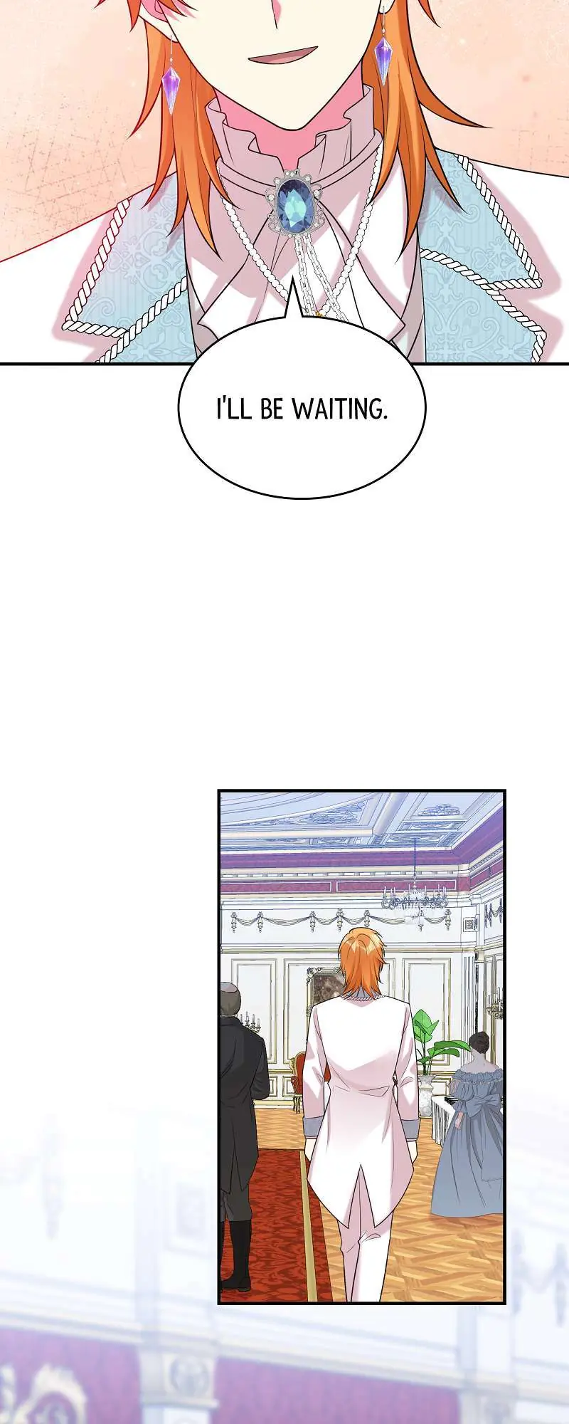 Even though I become a side character, I'm being adored by an overprotective duke Chapter 84 Page 47