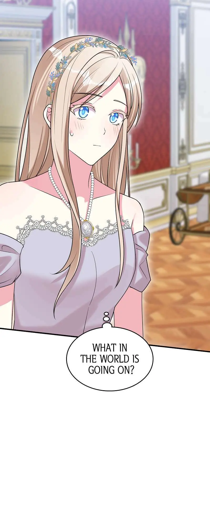 Even though I become a side character, I'm being adored by an overprotective duke Chapter 84 Page 48