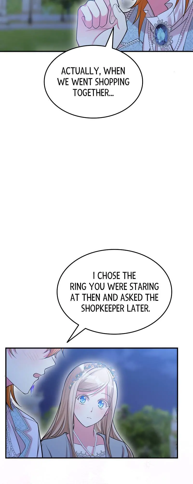 Even though I become a side character, I'm being adored by an overprotective duke Chapter 85 Page 69