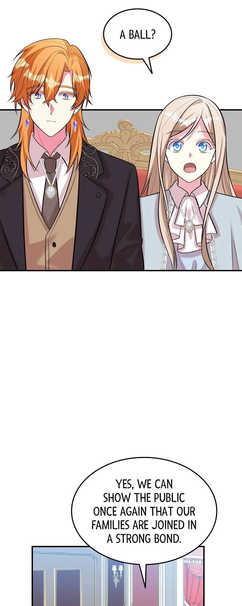 Even though I become a side character, I'm being adored by an overprotective duke Chapter 87 Page 4
