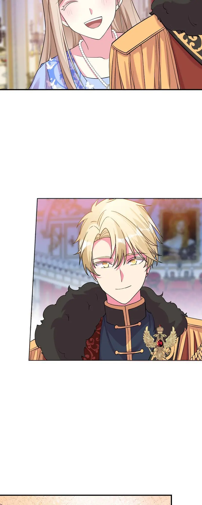 Even though I become a side character, I'm being adored by an overprotective duke Chapter 87 Page 46